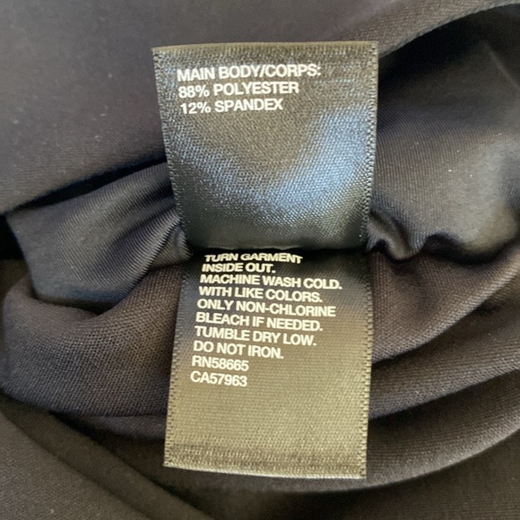 NWT 🖤 Zella Sleek Track Pants/Joggers, Side Pockets, Back Zip Pocket Black XL - Picture 15 of 16